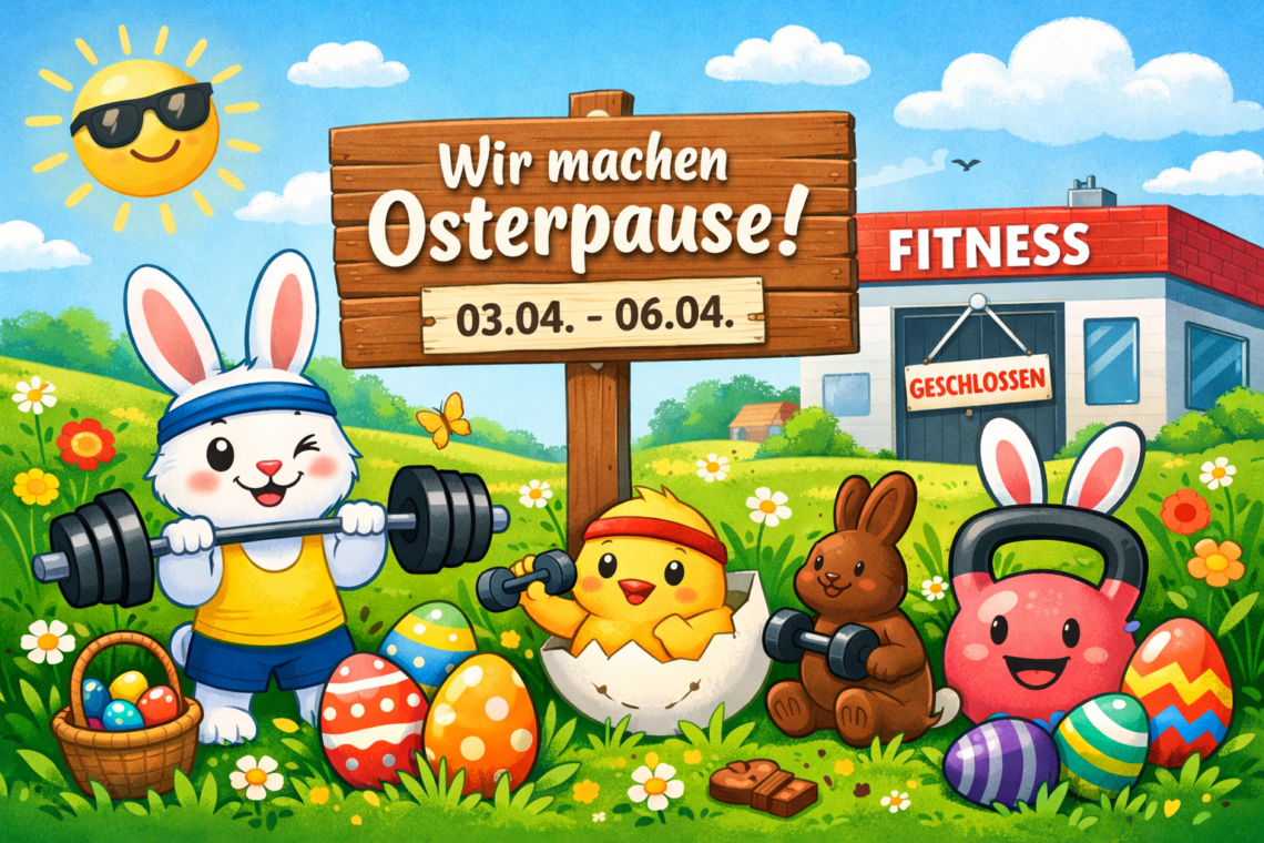 🐣 Osterpause im Gesundheitsstudio 🐰
