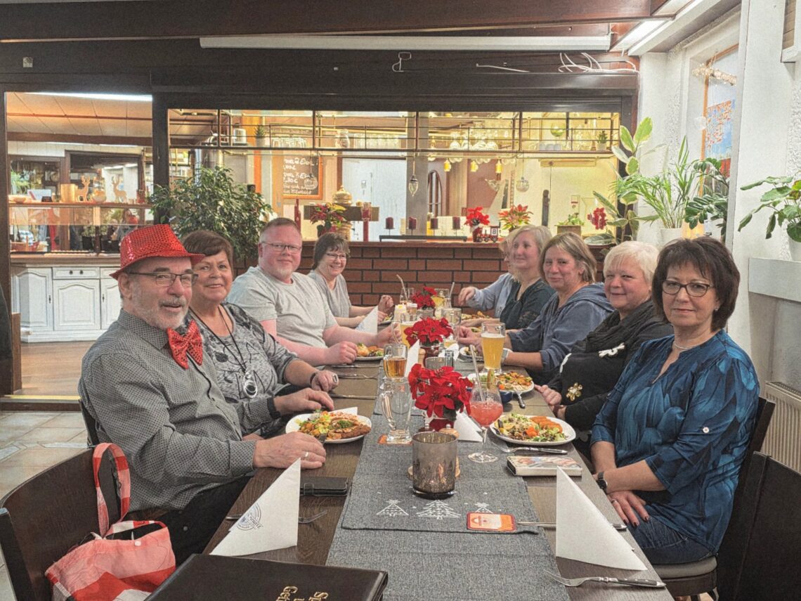 Weihnachtsfeier der Montagssportgruppe